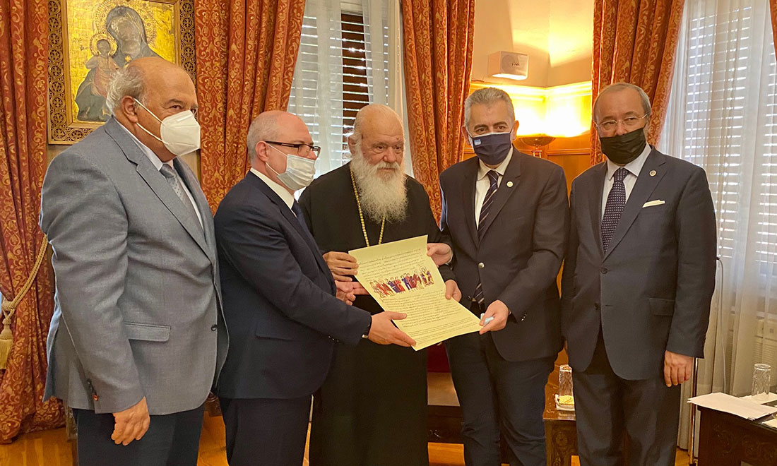 Athens, 24-25 May 2021. Official meetings between the IAO leadership and the political, state and religious leadership of Greece.