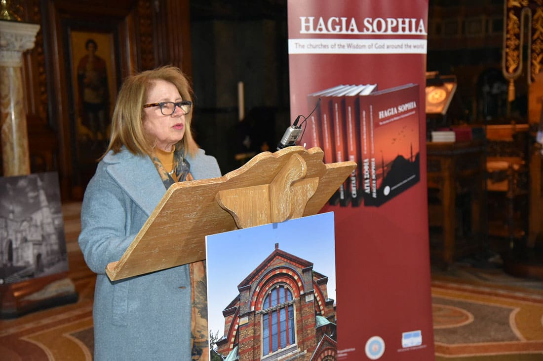 London, 28th February 2023. Presentation of the Hagia Sophia Churches Volume