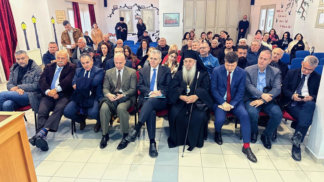 Albania, 12-15 February 2026. Official visit of the IAO leadership to Albania. Meeting with the Speaker of the Parliament. Presentation of the Hagia Sophia Churches Volume in Tirana and Gjirokastra.